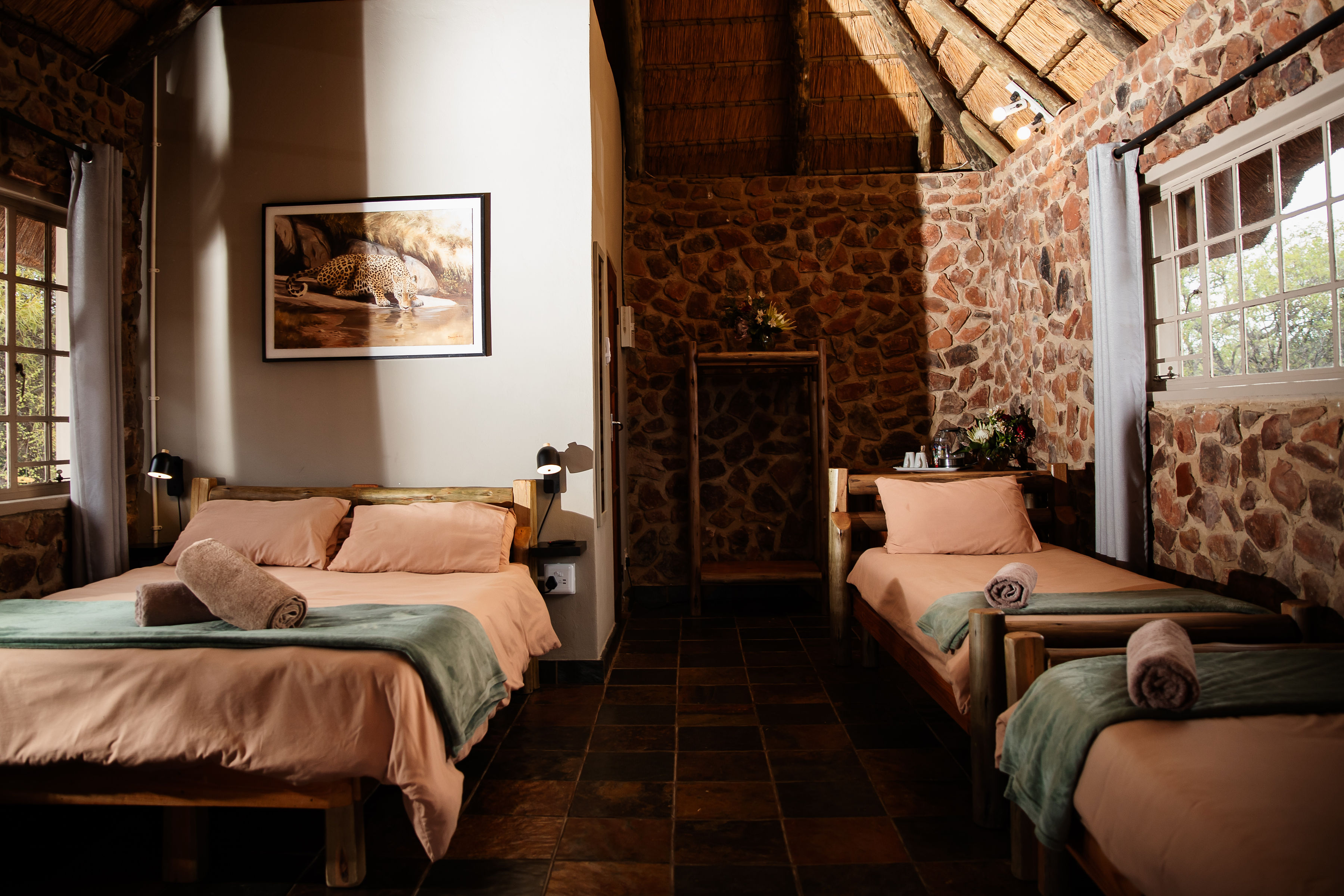 Accommodation - Leopard room